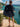 Surplice Half Sleeve Mini Dress