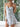 Tied Printed Sweetheart Neck Cami Dress