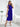 Tied Round Neck Pleated Midi Dress