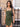 Square Neck Slit Mini Dress