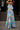 Slit Printed Tube Maxi Dress